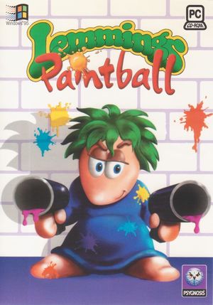 Cover for Lemmings Paintball.