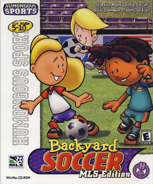 Cover for Backyard Soccer MLS Edition.