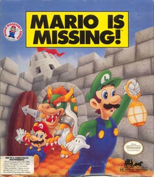 Cover for Mario Is Missing!.