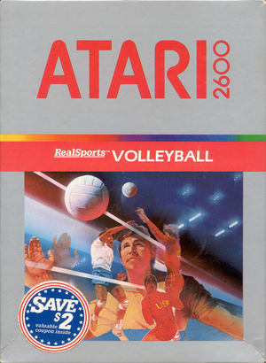 Cover for RealSports Volleyball.