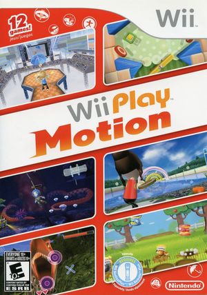 Cover for Wii Play: Motion.