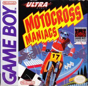 Cover for Motocross Maniacs.
