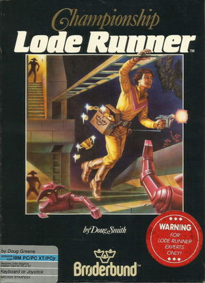 Cover for Championship Lode Runner.