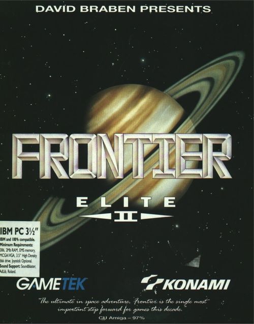 Cover for Frontier: Elite II.