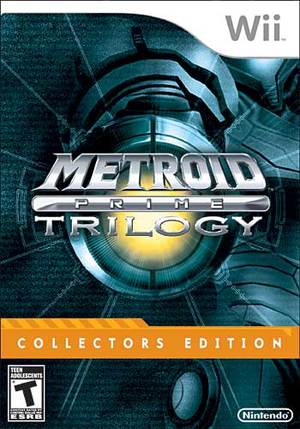 Cover for Metroid Prime: Trilogy.