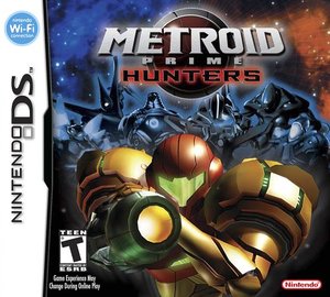 Cover for Metroid Prime Hunters.