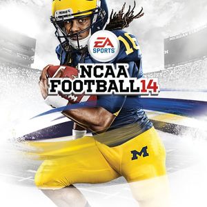 Cover for NCAA Football 14.