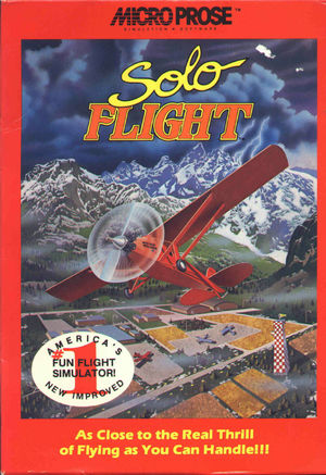 Cover for Solo Flight.