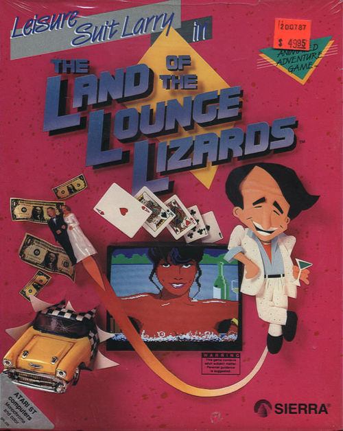 Cover for Leisure Suit Larry in the Land of the Lounge Lizards.
