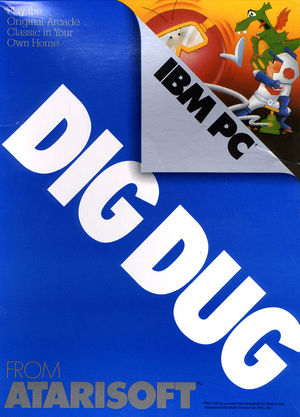 Cover for Dig Dug.