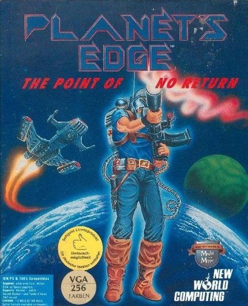 Cover for Planet's Edge.