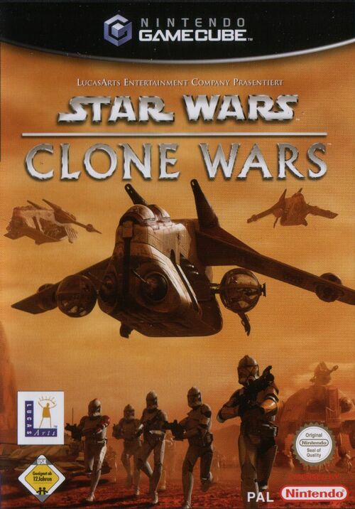 Cover for Star Wars: The Clone Wars.
