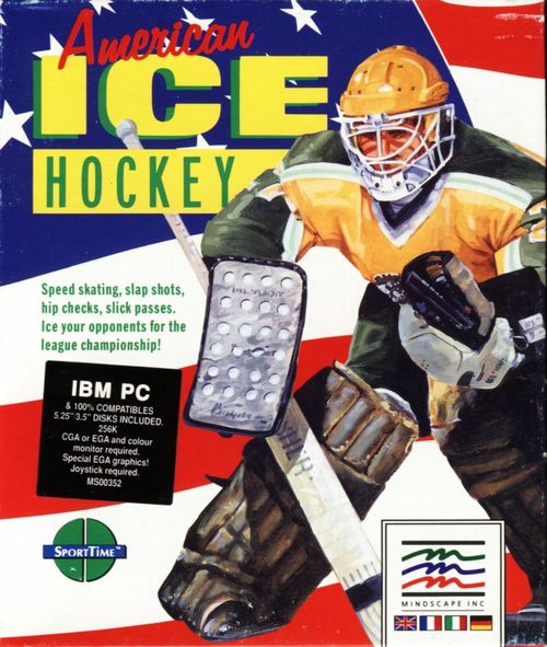 Cover for Superstar Ice Hockey.