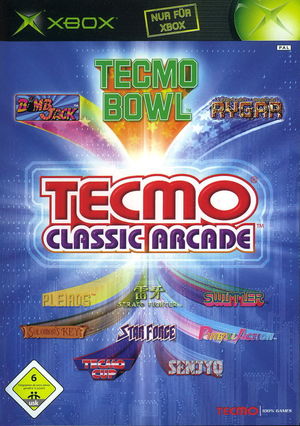 Cover for Tecmo Classic Arcade.
