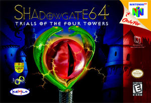 Cover for Shadowgate 64: Trials of the Four Towers.