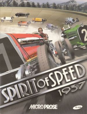Cover for Spirit of Speed 1937.