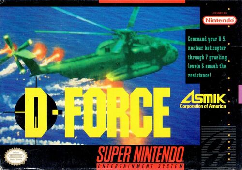 Cover for D-Force.