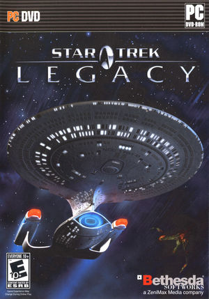 Cover for Star Trek: Legacy.