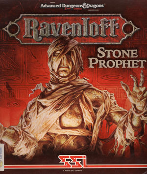 Cover for Ravenloft: Stone Prophet.