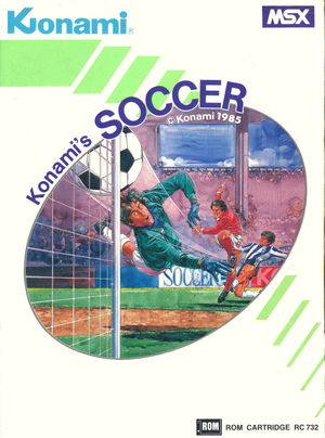 Cover for Konami's Soccer.