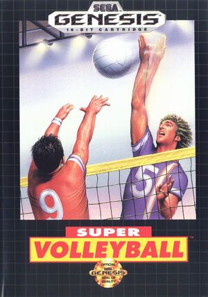 Cover for Super Volley Ball.