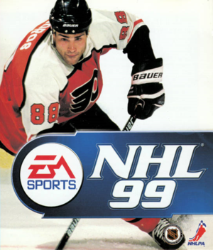 Cover for NHL 99.