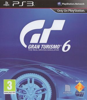 Cover for Gran Turismo 6.