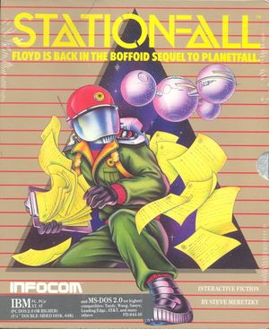 Cover for Stationfall.