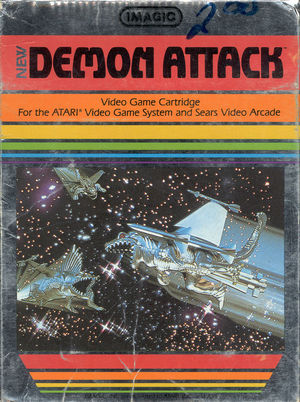 Cover for Demon Attack.