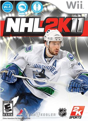 Cover for NHL 2K11.