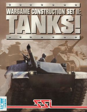 Cover for Wargame Construction Set II: Tanks!.