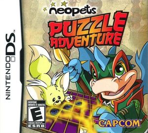 Cover for Neopets Puzzle Adventure.