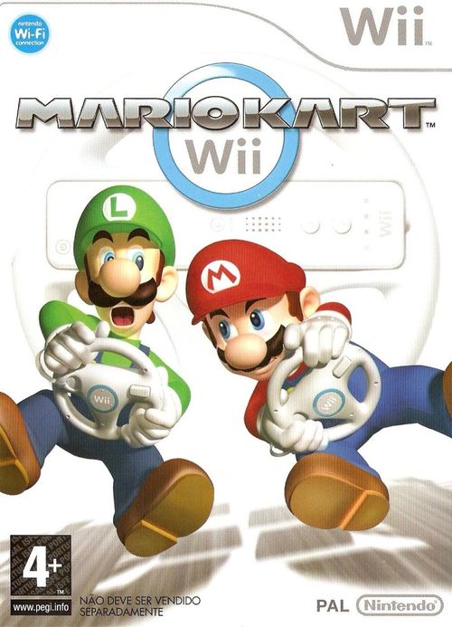 Cover for Mario Kart Wii.