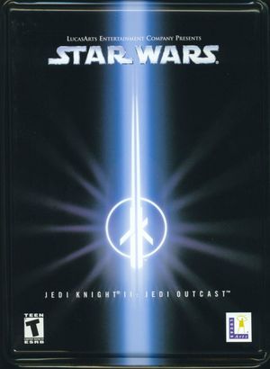 Cover for Star Wars Jedi Knight II: Jedi Outcast.