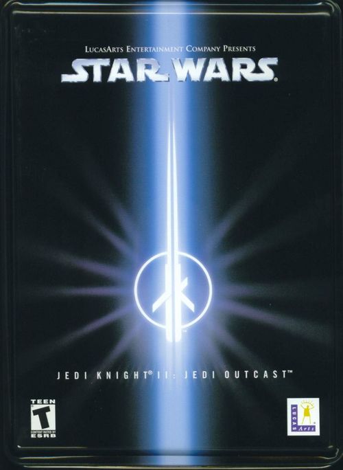 Cover for Star Wars Jedi Knight II: Jedi Outcast.