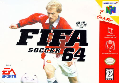 Cover for FIFA Soccer 64.