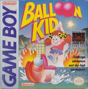 Cover for Balloon Kid.