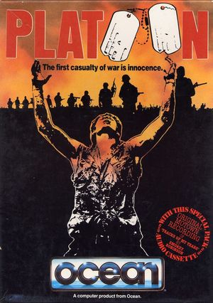 Cover for Platoon.