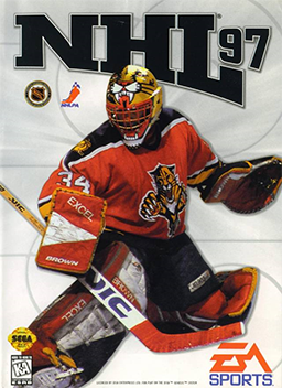 Cover for NHL 97.