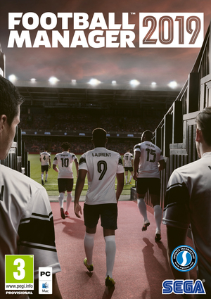 Cover for Football Manager 2019.