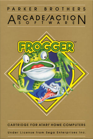 Cover for Frogger.