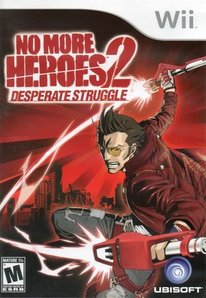Cover for No More Heroes 2: Desperate Struggle.