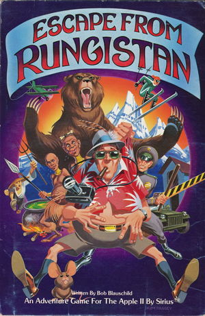 Cover for Escape from Rungistan.