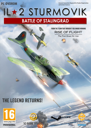 Cover for IL-2 Sturmovik: Battle of Stalingrad.