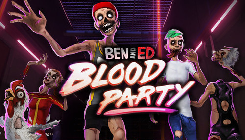 Cover for Ben and Ed - Blood Party.