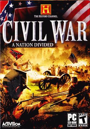 Cover for The History Channel: Civil War – A Nation Divided.