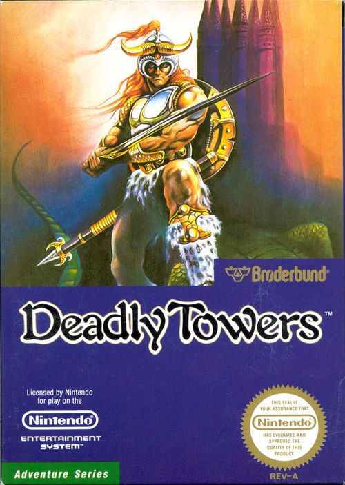 Cover for Deadly Towers.