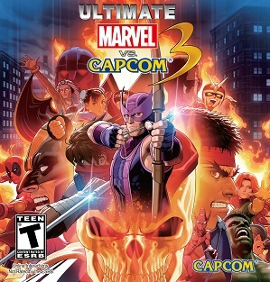 Cover for Ultimate Marvel vs. Capcom 3.