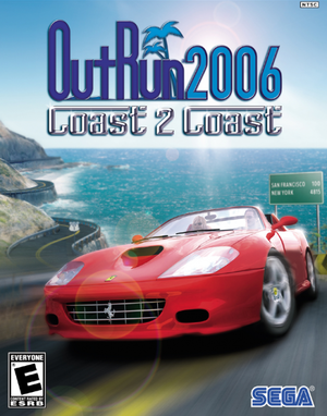 Cover for OutRun 2006: Coast 2 Coast.