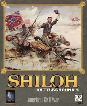 Cover for Battleground 4: Shiloh.